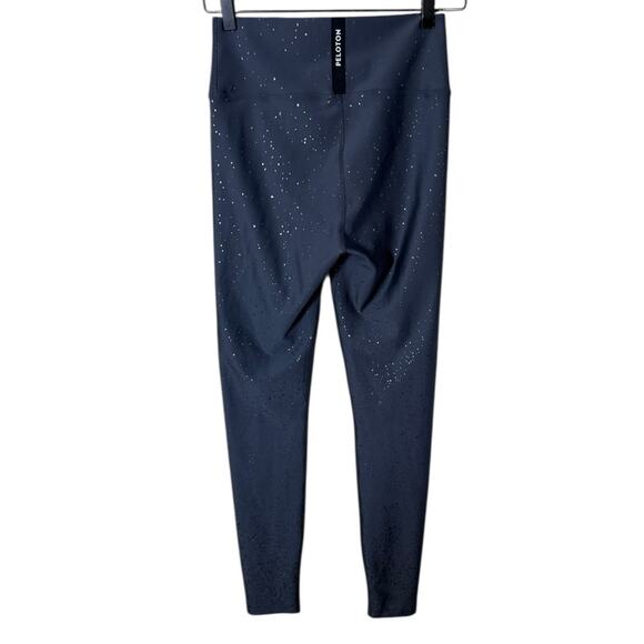 Peloton Women’s Large Shiny Leggings Gray Sparkle Full Length - Picture 6 of 6